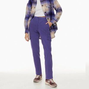 Aritzia Wilfred Free Modern Cargo Pants- Purple
